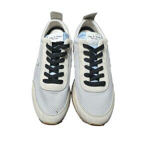 Rag&Bone Women’s 37.5‎ US 6.5 Grey Retro Runner Suede Trainers Sneakers #S63-6